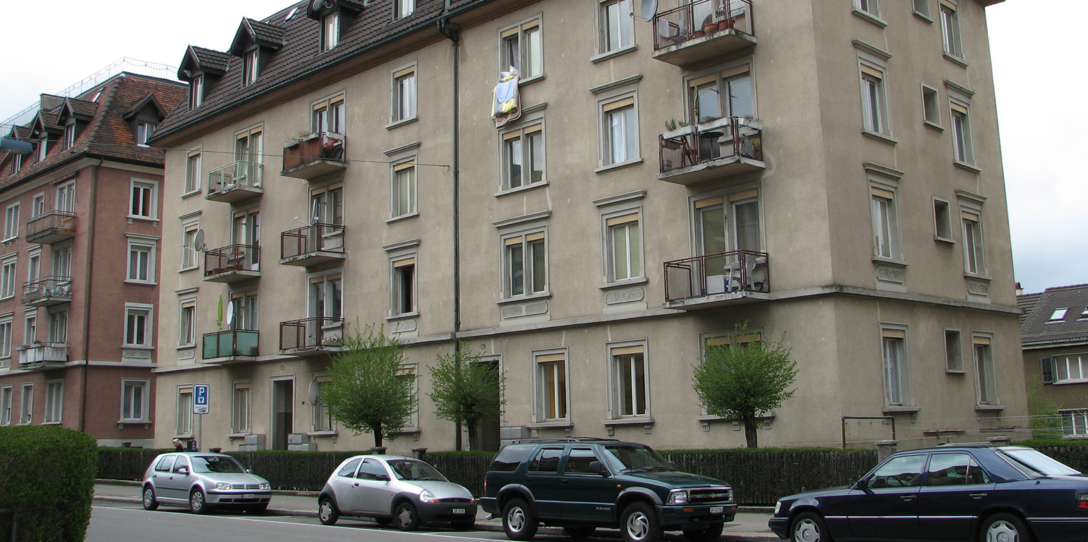 House at Freihofstrasse in Zurich: One of eight analysed items. Photo: ETH Wohnforum - ETH CASE