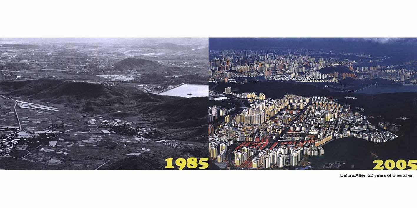 Before/ After: 20 years of Shenzen