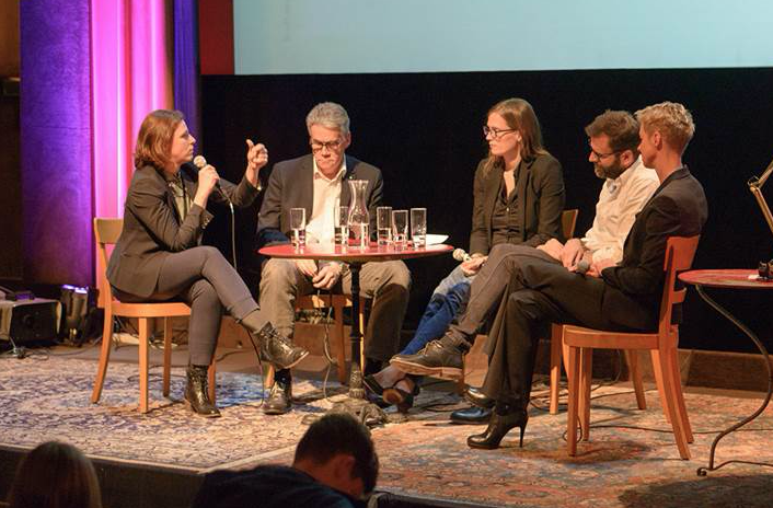 Ganz links: Das Wort hat Tanja Herdt vom ETH Wohnforum - ETH CASE. Bild: zvg