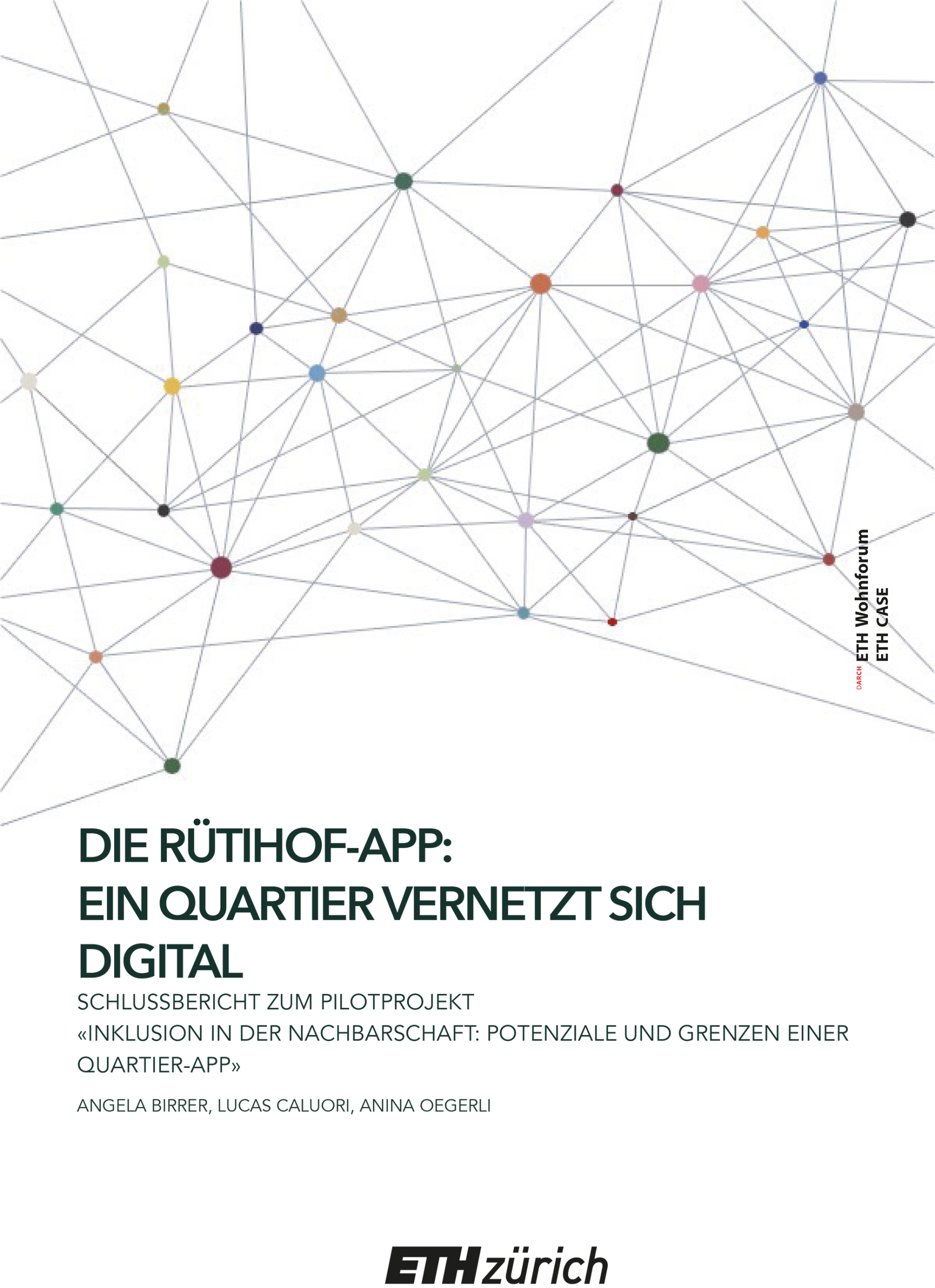 Titelseite Abschlussbericht Inklusion in der Nachbarschaft