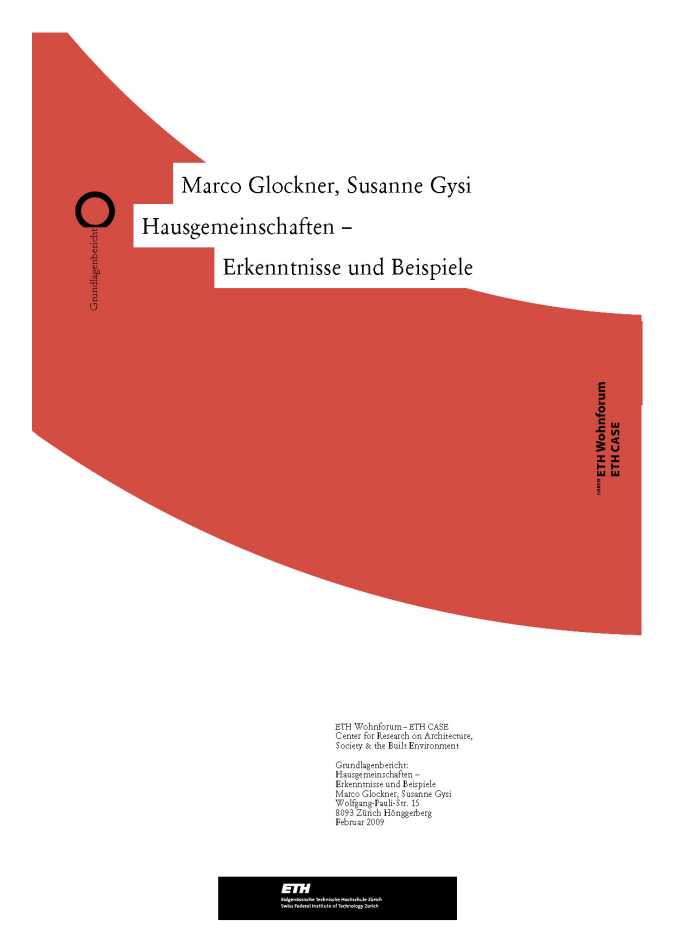 Hausgemeinschaften - Erkenntnisse und Beispiele