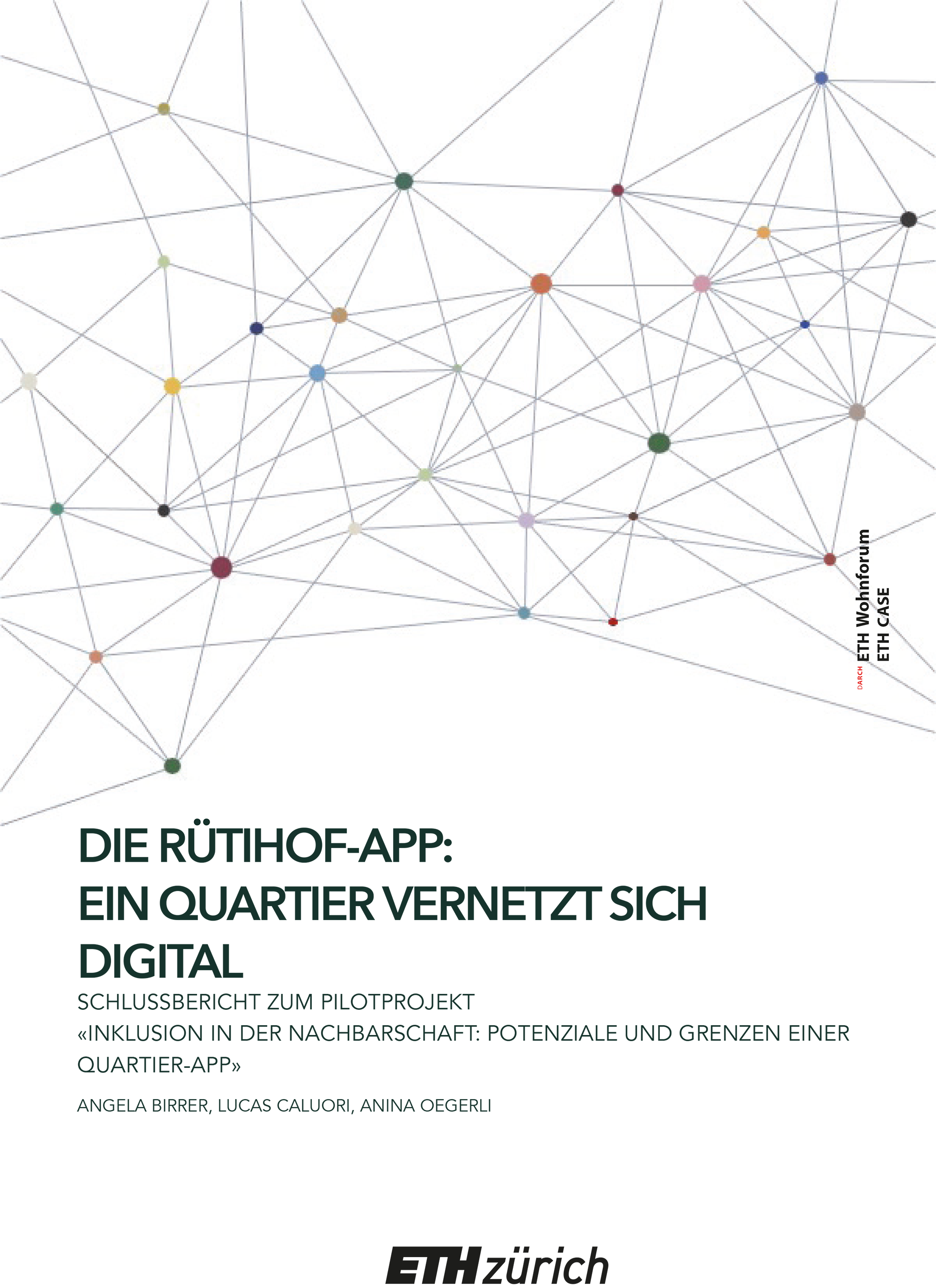 Titelseite Abschlussbericht Inklusion in der Nachbarschaft