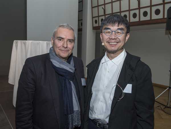 Die Referenten Dominique Perrault (links) und Prof. Yung Ho Chang.