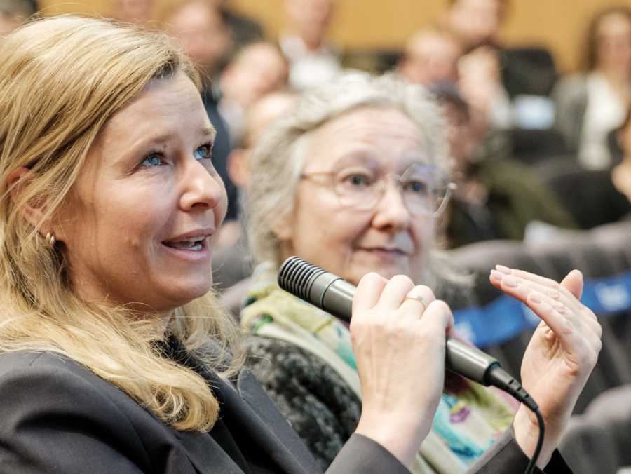 ETH Forum Wohnungsbau «GENERATIONENWOHNEN – Von der Idee bis zur Umsetzung», ETH Zürich, 2023. © ETH Wohnforum / Foto: Matteo De Mattia